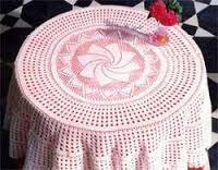 HAND MADE CROCHET ROUND <b>PLACEMATS</b> <b>WHITE</b> COLOUR CUSTOMISED COLOURS SIZES TO USE IN HOME HOTEL RESTAURANT WEDDING PARTIES - Product Image 2