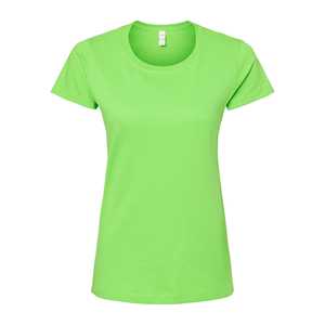 Camiseta de mujer Dama Gold Heavy Weight modelo 4810 con textura de lona suave - Product Image 2