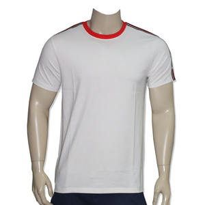 Camiseta de manga corta con cuello redondo personalizada OEM Camiseta Lisa Camisetas de verano de talla grande para hombres - Product Image 2