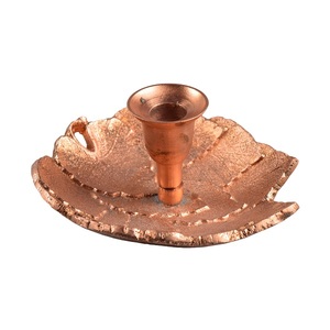 Support de bâton de bougie de décoration de Table avec finition en cuivre pour la décoration de la maison support de pilier fait à la main - Product Image 2