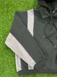 Sweat à capuche ample 100% coton de haute qualité pour hommes, poids lourd 350 GSM, sweats à capuche surdimensionnés respirants, vente en gros - Product Image 3