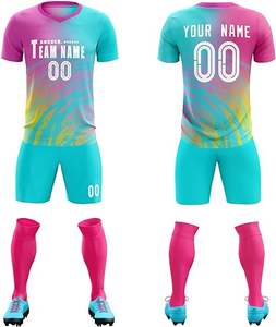 Uniforme de Fútbol Sublimado Personalizado, Conjunto Completo, Ropa Deportiva Atlética para Hombre, Kit de Entrenamiento - Product Image 2