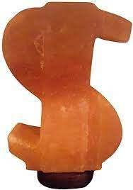 Lampes à sel en forme de dollar de l'Himalaya, Lampe à sel de l'Himalaya en forme de signe de dollar au Pakistan, Lampe à sel de l'Himalaya en forme de dollar Mini USB - Product Image 4