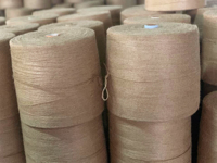 16 LBS 2 Katlı Çevre Dostu Halka İplikli Jüt Sicim Çuval İpi Doğal Renk Tekne Bağlama İpi Özelleştirilebilir Uzunlukta Üstün Kalite