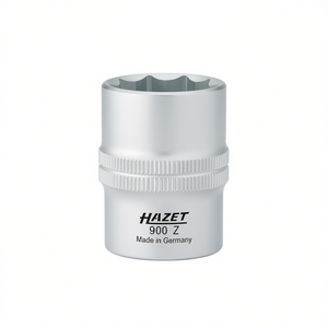 Hazet 1/2'' <b>12</b>-<b>Point</b> Square <b>Socket</b> with Traction Profile and Knurling - Product Image 2