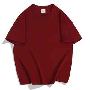 2025 nouveau gros hommes personnalisé 100% coton imprimé plaine T-Shirt surdimensionné Boxy goutte épaule lourd imprimé T-Shirt - Product Image 2