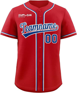 Maillot de baseball jaune pour homme, uniforme de baseball et de softball, en maille respirante en polyester, vêtements de sport, impression par sublimation - Product Image 5