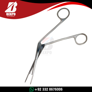 Pinces auriculaires manuelles en acier inoxydable de type crocodile, instrument chirurgical ORL de haute qualité pour l'élimination des polypes auriculaires en otologie - Product Image 4