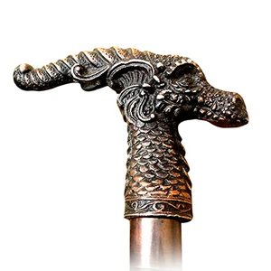 Bằng Gỗ Brass Xử Lý Đi Bộ Thanh Đi Bộ Đường Dài Cắm Trại Đi Bộ Thanh Thu Hải Lý Đi Bộ Thanh Cho Phụ Nữ Tuổi Và Nam Giới - Product Image 2