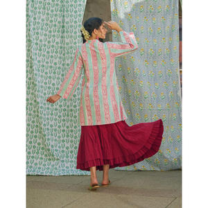Kiran Bedruckte Bohemian Baumwoll-Kurta - Product Image 6