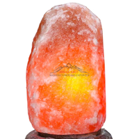 Lampe en cristal de sel de l'Himalaya sculptée sur mesure, extra large, style Feng Shui Amour, avec étiquetage privé et emballage direct, artisanat naturel OEM