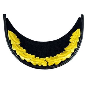 Haute qualité unisexe simple feuille de chêne visière broderie brodée à la main or ou argent pics pour une utilisation quotidienne en plein air pour les adultes - Product Image 1