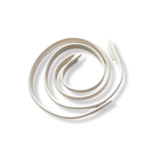 Pare-brise en caoutchouc blanc pour Lambretta LC125 + LC + LD, protection contre le vent, modèle 1+2 - Product Image 1