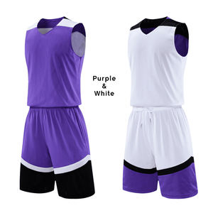 Camisetas de Baloncesto Reversibles con Logotipo Personalizado, Chalecos de Secado Rápido, Transpirables, Antibacterianos, 100% Poliéster, Conjuntos Digitales - Product Image 1