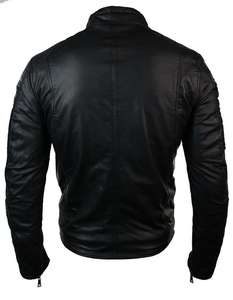 Veste en cuir décontractée style motard en cuir véritable OEM, personnalisable avec votre marque, respirante, anti-UV et écologique – Vente en gros - Product Image 6