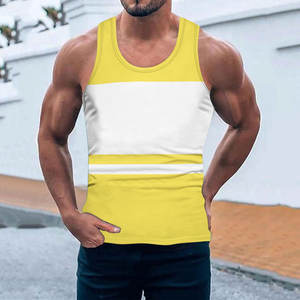 Débardeur tricoté respirant pour hommes, nouveau style de débardeur décontracté pour hommes de taille adulte, au prix de gros - Product Image 5