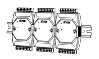 Módulo de Salida Analógica RS485 de 4 Canales y 12 Bits, Aislado, 4-20mA, Precisión del 0.1%, Velocidad de Transición Programable