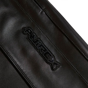 Ropa informal de alta calidad, pantalones Avirex de cuero para hombre, ropa de calle más vendida de Color sólido, pantalones Avirex de cuero para hombre a la venta - Product Image 6