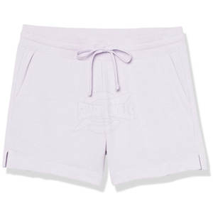 Estilos 2024 logotipo personalizado algodón mujeres pantalones cortos con bolsillos Color sólido suave suelto verano mujeres pantalones cortos - Product Image 1