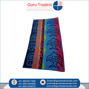 Genuine Supplier Selling <b>Quick</b> <b>Dry</b> Customizable Polycotton Made Rectangular Shape Jacquard Designs Assorted Beach <b>Towels</b> - Product Image 3