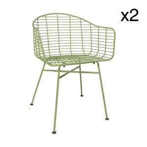 Silla de hierro fundido para exteriores con detalles finos, perfecta para balcones de jardín, césped o para tomar el sol junto a la piscina. - Product Image 1