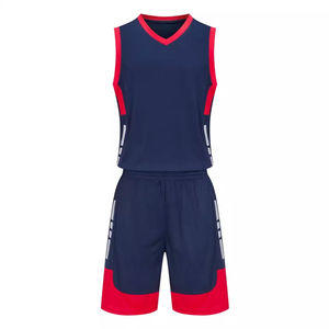Nouvelle mode uniforme de basket-ball qualité supérieure vente chaude OEM imprimé rayé multicolore vêtements de sport usine directe - Product Image 1