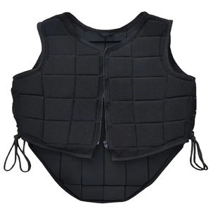 Chaleco de seguridad para montar a caballo, chaqueta, Protector corporal, chaleco acolchado ecuestre - Product Image 6