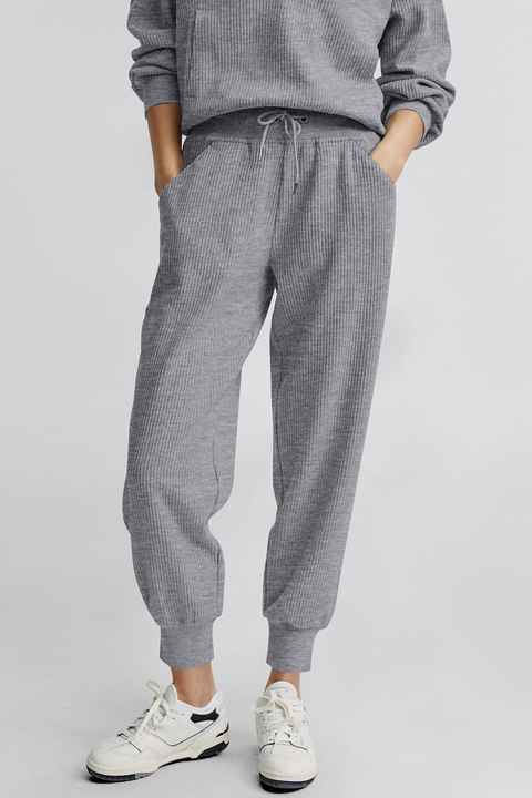 Custom Gray Overweight Tracksuit  Drop Shoulder 2 Piece Set Joggers Pants Sweatshirt With Sweatpants Blank Hoodies Joggers Sets