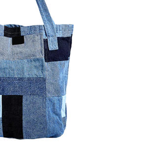 Bolsas de tela vaquera a precio razonable, gran oferta, duraderas, diseñe sus propias bolsas de tela vaquera de color sólido - Product Image 5