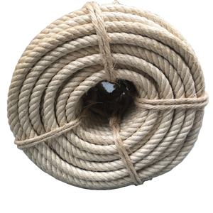 Bonne qualité 100% corde de Jute naturelle corde de chanvre de jute pour amarrer le bateau - Product Image 4