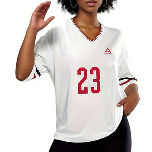 Maillot de football américain grande taille surdimensionné le plus vendu, 100 % polyester, personnalisable, vente en gros - Product Image 4