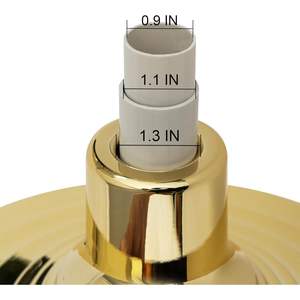 Base para Bandera Dorada para Interiores, Soporte para Banderas de 1.3 Pulgadas de Diámetro, Base para Asta de Bandera, Bandera de Poliéster Resistente - Product Image 5