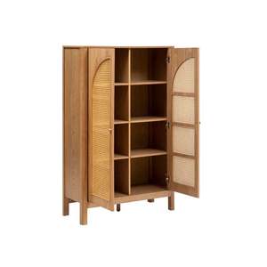 Nordic Simple Modern Sideboard Solid MDF Rattan <b>Locker</b> for Dining Tea <b>Cabinet</b> for Living Room Small Apartment Storage Porch - Product Image 1