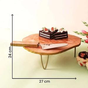 <b>Resin</b> Tiered Cake Stand | Multi-Layer Dessert Display Stand - Product Image 4