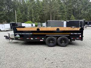 Cheap 2026 Heavy Duty Dump <b>Trailer</b> 7x16 <b>Farm</b> Hauler Hydraulic Dump Bed Dual Axle Cargo <b>Trailer</b> for Agriculture - Product Image 4