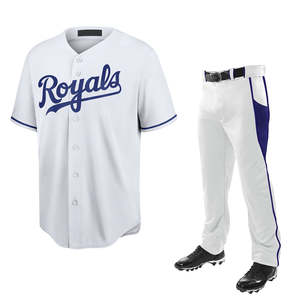 Ropa deportiva Diseño personalizado Transpirable Béisbol y Softbol Conjuntos de uniformes 100% Poliéster Secado rápido Alta calidad Colores y tamaños personalizados - Product Image 2