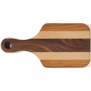 Elegant Acasia <b>wood</b> Cutting Board with Wooden Handle Handmade Kitchen Essential - Product Image 2