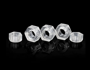 Nhựa Hex Metric Polycarbonate bu lông Hex hạt trong suốt PC ốc vít - Product Image 4