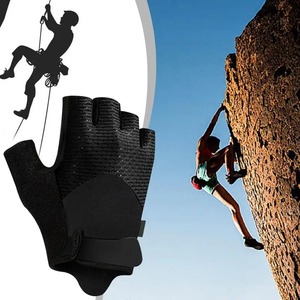 Guantes de ciclismo Medio dedo Levantamiento de pesas Entrenamiento Guantes de gimnasio Entrenamiento Deportes Guantes transpirables de medio dedo - Product Image 2