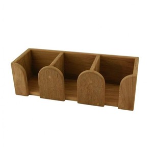 Juego de Bandejas para Tazas de Madera, Ecológico, Sostenible, Organizador de Bebidas de Madera, Presentación Elegante para Mesa, Estilo Contemporáneo - Product Image 3