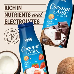 Boisson au lait de coco avec gelée | 280ml (paquet de 24), sans OGM, sans sucre ajouté, fournisseur en gros, échantillon gratuit, OEM ODM - Product Image 4