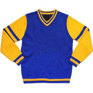 Cárdigan Escolar de Algodón, Uniforme Escolar al por Mayor, Prendas de Punto de Algodón y Acrílico, Suéter Suave y Duradero, Proveedor - Product Image 1