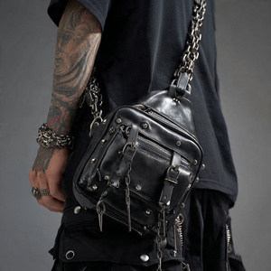 Sacs à bandoulière classiques de couleur marron décontractés Sacs à bandoulière Messenger Sacs à bandoulière en cuir véritable - Product Image 4