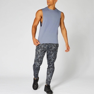 Vente chaude plaine Gym hommes débardeur personnalisé couleur unie vêtements de sport débardeur séchage rapide respirant hommes débardeur - Product Image 4