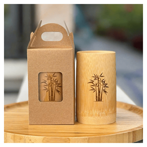 Gobelet en bambou, gobelet à boire en bambou pour jus, smoothies et boissons à emporter, origine Vietnam - Product Image 3