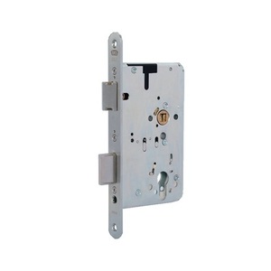 Cerradura de Seguridad DIN de Acero Inoxidable BKS con Función Antipánico 2324, Cerraduras Redondeadas para Muebles con Función Antipánico, Disponibles en 24/65/72/9 mm, Izquierda/Derecha - Product Image 1