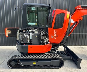 Mini-excavatrice sur chenilles KUBOTA U35-4 de haute qualité, modèle 2021, neuve d'occasion, à vendre, avec moteur, boîte de vitesses et engrenages. - Product Image 2