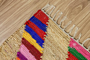 พรมปอกระเจางานแฮนด์เมดสไตล์โมเดิร์นออกแบบอย่างสวยงามซักได้สำหรับใช้ในบ้านราคาดี - Product Image 2