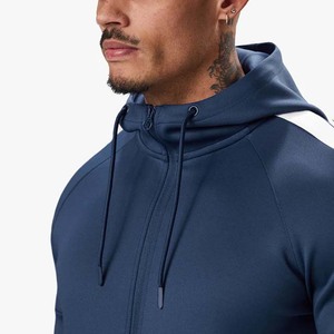 Conjunto Deportivo de Dos Piezas para Hombre, Ecológico, de Invierno, Talla Grande, de Algodón, para Gimnasio, Fitness, Entrenamiento, con Sudadera con Cremallera Estampada - Product Image 5