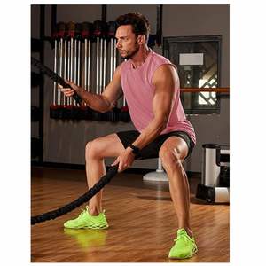 Débardeur imprimé d'été pour hommes de style vintage Singlet respirant avec manches coupées Streetwear en tissu doux - Product Image 2